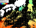 ひまわり人工衛星:黒潮域,14:59JST,1時間合成画像