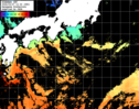 ひまわり人工衛星:黒潮域,21:59JST,1時間合成画像