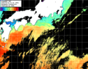 ひまわり人工衛星:黒潮域,16:59JST,1時間合成画像