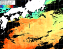 ひまわり人工衛星:黒潮域,02:59JST,1時間合成画像