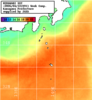 NOAA人工衛星画像:神奈川県近海, 1週間合成画像(2026/04/06～2026/04/12UTC)