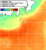 NOAA人工衛星画像:神奈川県近海, 1週間合成画像(2026/04/08～2026/04/14UTC)