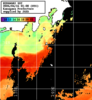 ひまわり人工衛星:神奈川県近海,10:59JST,1時間合成画像