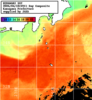 NOAA人工衛星画像:神奈川県近海, 1日合成画像(2026/04/18UTC)