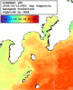 NOAA人工衛星画像:沿岸～伊豆諸島, 1日合成画像(2026/04/19UTC)