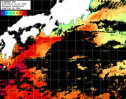 ひまわり人工衛星:黒潮域,06:59JST,1時間合成画像