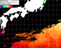 NOAA人工衛星画像:黒潮域, 1日合成画像(2026/04/23UTC)