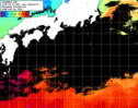 NOAA人工衛星画像:黒潮域, 1日合成画像(2026/04/24UTC)