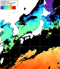 ひまわり人工衛星:日本全域,08:59JST,1時間合成画像