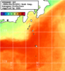 NOAA人工衛星画像:神奈川県近海, 1週間合成画像(2026/04/19～2026/04/25UTC)