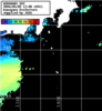 ひまわり人工衛星:神奈川県近海,22:59JST,1時間合成画像