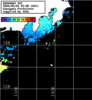 ひまわり人工衛星:神奈川県近海,12:59JST,1時間合成画像