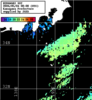 ひまわり人工衛星:神奈川県近海,17:59JST,1時間合成画像