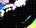 ひまわり人工衛星:黒潮域,03:59JST,1時間合成画像