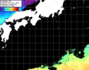 ひまわり人工衛星:黒潮域,15:59JST,1時間合成画像
