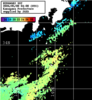 ひまわり人工衛星:神奈川県近海,13:59JST,1時間合成画像