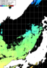 ひまわり人工衛星:日本海,18:59JST,1時間合成画像