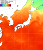 NOAA人工衛星画像:日本全域, 1週間合成画像(2026/08/25～2026/08/31UTC)