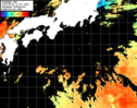 ひまわり人工衛星:黒潮域,19:59JST,1時間合成画像