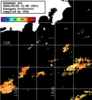 ひまわり人工衛星:神奈川県近海,00:59JST,1時間合成画像