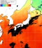 NOAA人工衛星画像:日本全域, 1日合成画像(2026/09/04UTC)