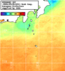 NOAA人工衛星画像:神奈川県近海, 1週間合成画像(2026/08/30～2026/09/05UTC)