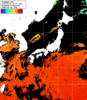 ひまわり人工衛星:日本全域,23:59JST,1時間合成画像