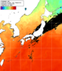 NOAA人工衛星画像:日本全域, 1日合成画像(2026/09/15UTC)