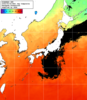 NOAA人工衛星画像:日本全域, 1日合成画像(2026/09/20UTC)