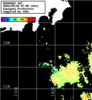 ひまわり人工衛星:神奈川県近海,16:59JST,1時間合成画像