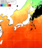 NOAA人工衛星画像:日本全域, 1日合成画像(2026/09/21UTC)