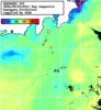 NOAA人工衛星画像:神奈川県近海, 1日合成画像(2026/09/21UTC)
