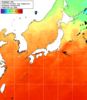NOAA人工衛星画像:日本全域, 1日合成画像(2026/09/22UTC)