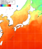 NOAA人工衛星画像:日本全域, 1週間合成画像(2026/09/16～2026/09/22UTC)
