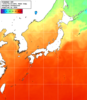 NOAA人工衛星画像:日本全域, 1週間合成画像(2026/09/17～2026/09/23UTC)