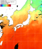 NOAA人工衛星画像:日本全域, 1日合成画像(2026/09/24UTC)