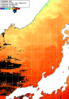 NOAA人工衛星画像:日本海, 1日合成画像(2026/09/25UTC)