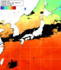 NOAA人工衛星画像:日本全域, 1日合成画像(2026/09/26UTC)