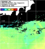 NOAA人工衛星画像:神奈川県近海, 1日合成画像(2026/09/26UTC)
