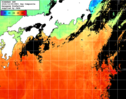 NOAA人工衛星画像:黒潮域, 1日合成画像(2026/10/05UTC)