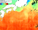 NOAA人工衛星画像:黒潮域, 1日合成画像(2026/10/06UTC)