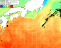NOAA人工衛星画像:黒潮域, 1日合成画像(2026/10/10UTC)